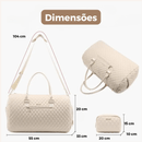 Bolsa de Viagem Feminina com Necessaire