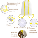 Kit de bolsas organizadoras de compressão ultraleves para malas de viagem