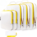 Kit de bolsas organizadoras de compressão ultraleves para malas de viagem