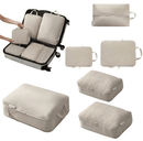 Kit de Organizadores de mala à prova d'água - 6 Pçs