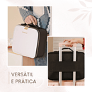 Necessaire Organizadora de Maquiagem SmartGlam com Espelho Portátil e LED com 3 temperaturas
